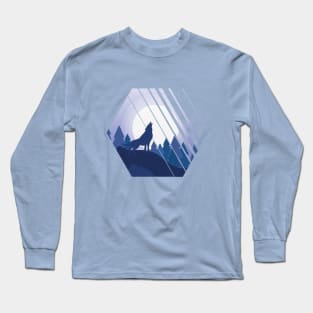 Howling Wolf Long Sleeve T-Shirt